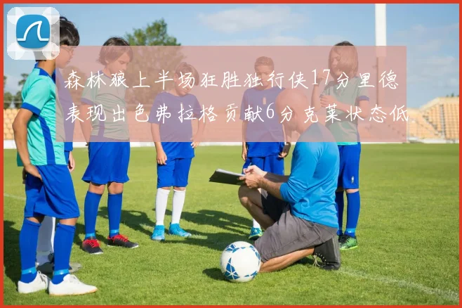 森林狼上半场狂胜独行侠17分里德表现出色弗拉格贡献6分克莱状态低迷未得分